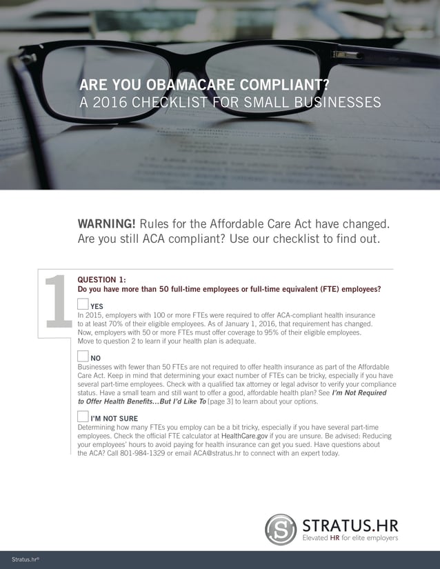 Is the ACA Still in Effect? Current Status of Legislation on Small