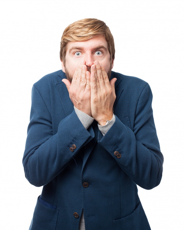 Businessman-Cover-Mouth